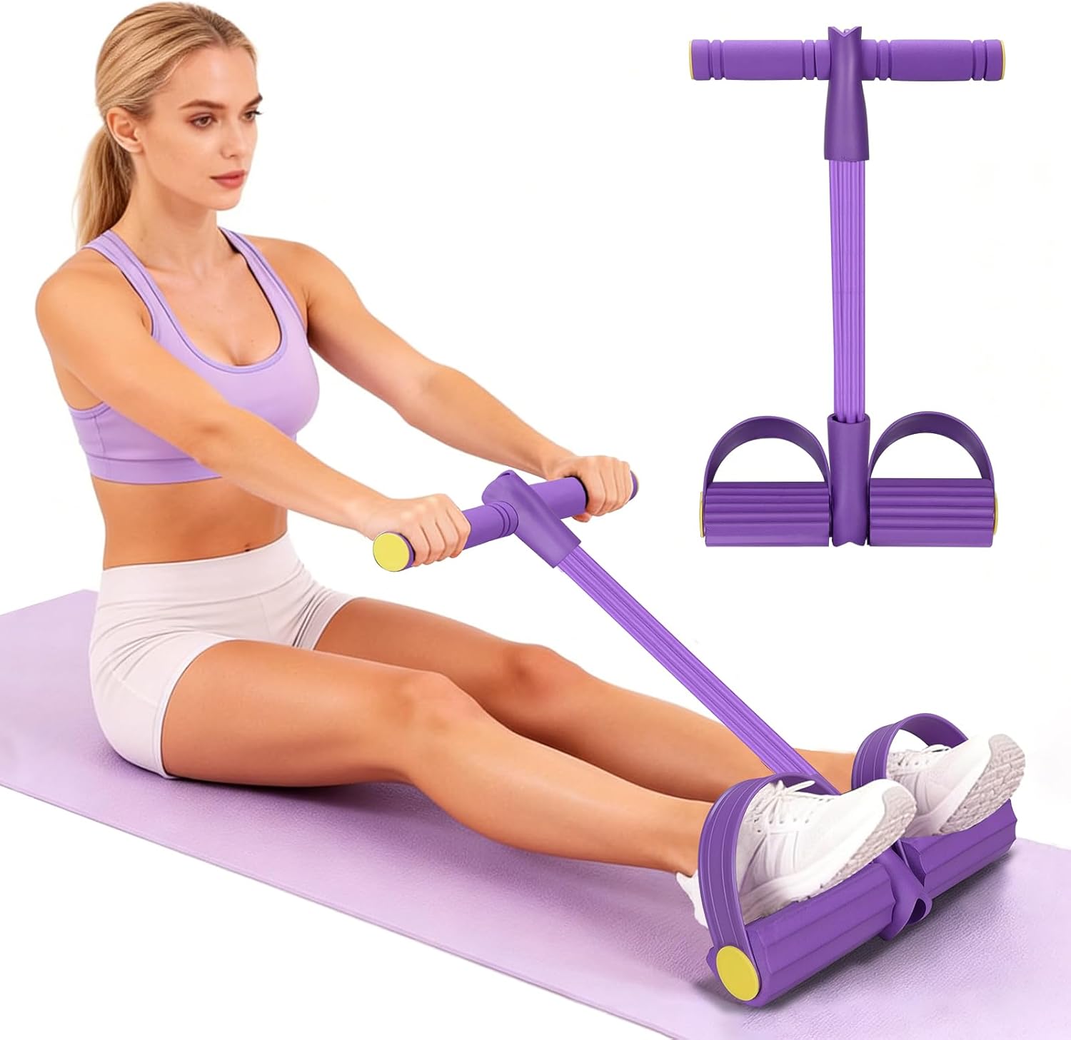 4-Tube Resistance Band Multi F - Yoga Fitness Resistance Band recension och pris